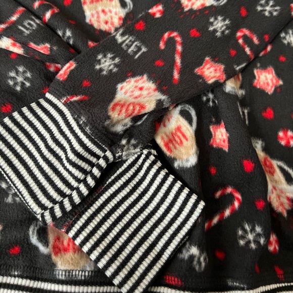 🆕🎄 2 piece matching Sleepwear Set Holiday Cocoa Top & Pants SMALL NWT - Picture 5 of 9